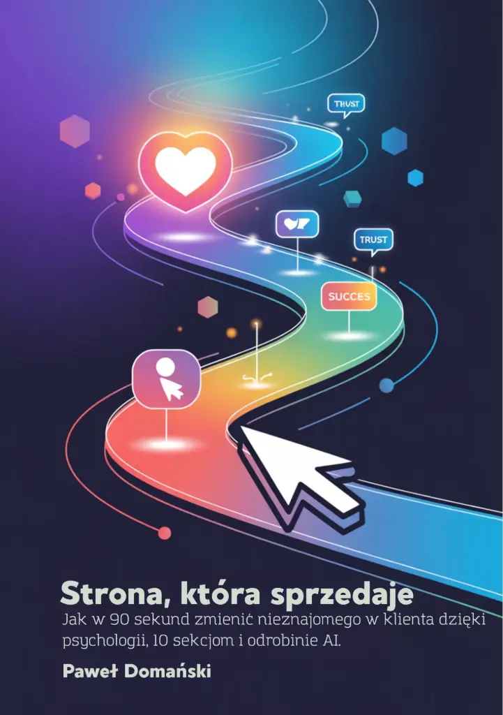 Strona, która sprzedaje.Jak w 90 sekund zmienić nieznajomego w klienta dzięki psychologii, 10 sekcjom i odrobinie AI. 